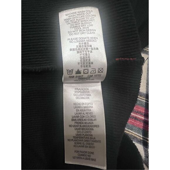 Levi’s boys XL waffle knit long sleeve shirt - Picture 6 of 7